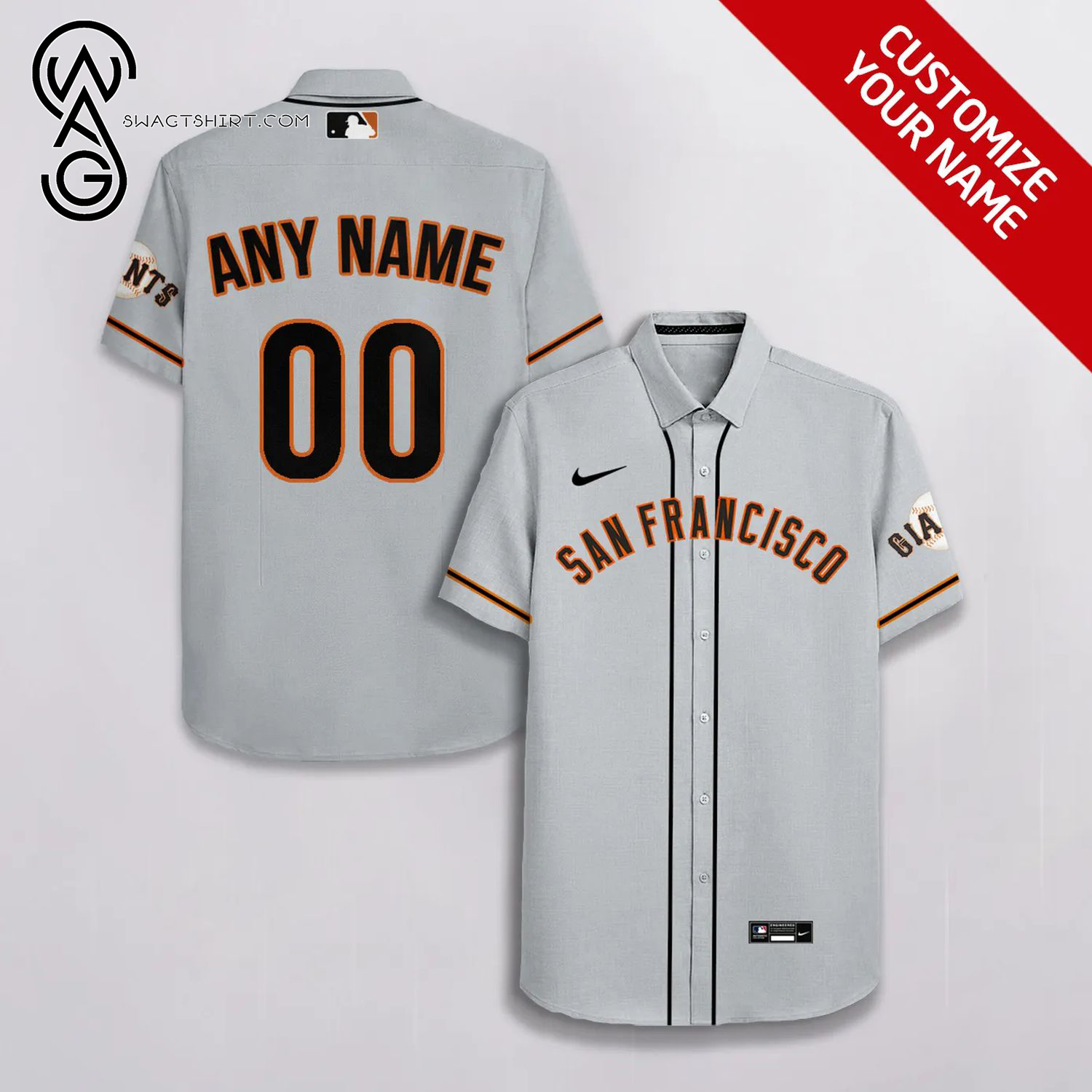 [Top Trending] San Francisco Giants Full Printing Personalized Hawaiian Shirt